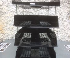 4 tier office document tray