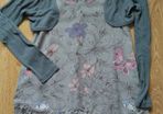 Occasional Grey Top  Age 8-9
