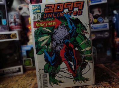 2099 Unlimited ! Issue #2 ! Hulk 2099 Appearance ! 1993 ! by Marvel !