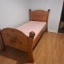 wooden kids bed Image 3