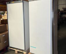 2x Polar 600Ltr Stainless Steel Commercial Fridges