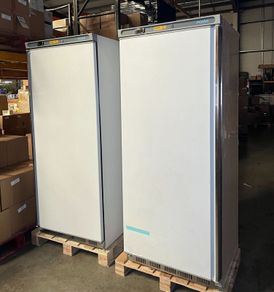 2x Polar 600Ltr Stainless Steel Commercial Fridges