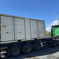 One Trip Shipping Container 20ft With Side Doors