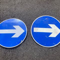 Uk road signs free postage