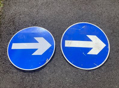 Uk road signs free postage