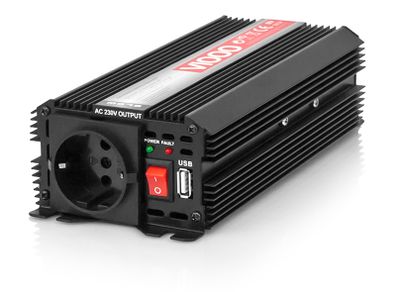 New V1000 500W DC 24V to 230V Power Inverter AC Car Van Truck Converter #1217