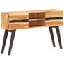 Sideboard 120x30x75 cm Solid Acacia Wood Image 2