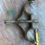 brass curtain pole holders Image 4