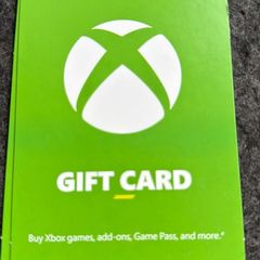xbox gift card