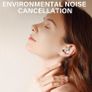 Doubc S29 Mini Bluetooth 5.4 Headphones, In-Ear, Wireless Sleep Headphones with 25 Hours of Battery Life, Soft Earbuds, Gentle Sound, Comfortable Fit Without Pressure, Beige Image 6