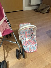 stroller and carrier for dolls