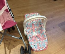 stroller and carrier for dolls