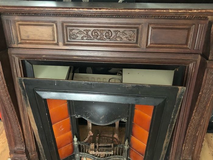 Bargain antique Georgian fireplace