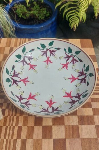 Two Vintage Nicholas Mosse Pieces in the Fabulous West Cork Inspired Fuchsia Pattern, Priced as a Pair, Available Individually Also