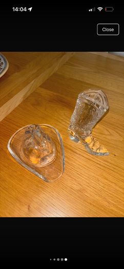 Rare Ralph Lauren Vintage Cowboy Boot and Hat Paper Weights