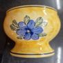 Vibrant Hand-Painted Ceramic Cafe au Lait Pinch Bowl. Image 5