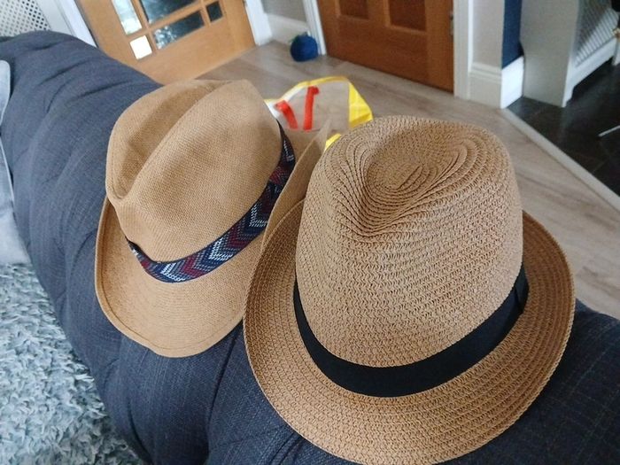 straw hat x 2