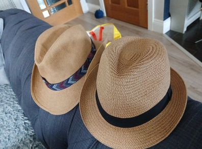 straw hat x 2