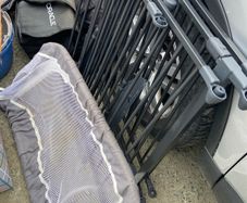 guard rails, extended size for stair case