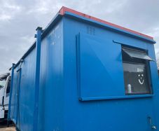 Office cabins anti vandal