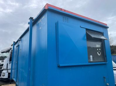 Office cabins anti vandal