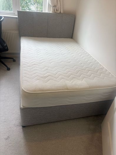 Small Double Bed  & Base