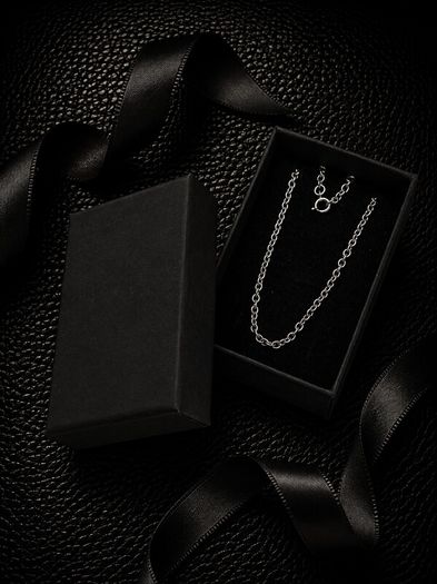 Vintage 925 Sterling Silver Short-Medium Belcher Chain