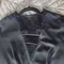 River Island Black Mini Lace Skater dress Image 3