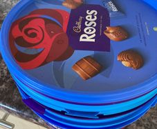 Free Empty Cadbury sweet boxes with lids.