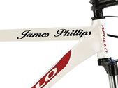 2 X Push Bike, Cycling Personalised Name Decal