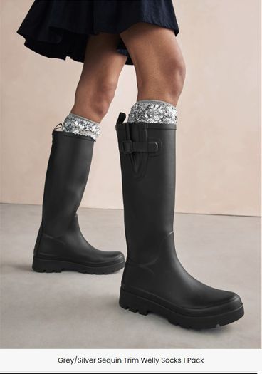 Music Festival Welly Socks