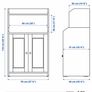 HAUGA cabinet Ikea Image 2