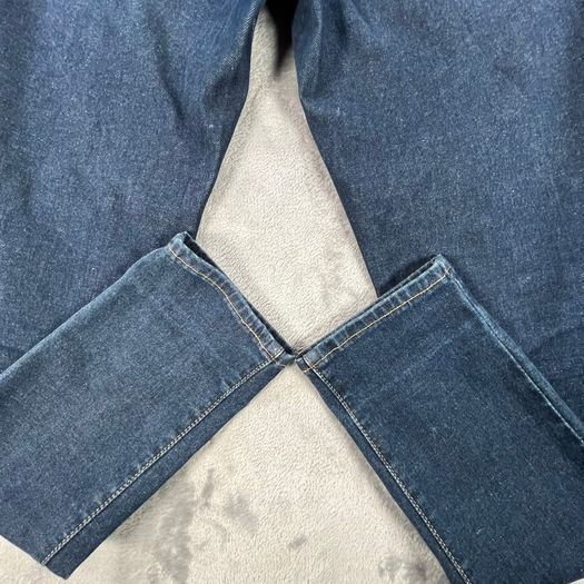 Levis 711 Womens Jeans W27 L28 Blue Indigo Denim Premium Big E