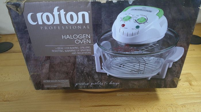 Brand New Crofton Professional 12L to17L Halogen Oven 1400W CO 2011R Boxed Unused