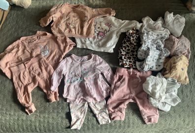 babygirl baby clothes bundle 0-3 month size 62 68
