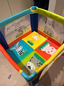 play pen and travel cot