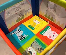 play pen and travel cot