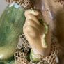 Antonio Borsato, Milan, Italy, figurine, lady with a flower Image 5