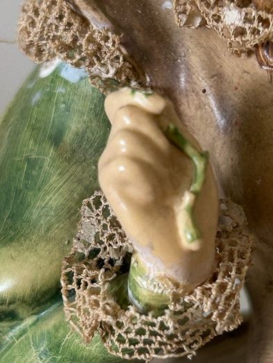Antonio Borsato, Milan, Italy, figurine, lady with a flower