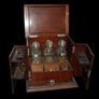 Authentic Victorian Oak Tantalus & Smokers Cabinet Image 3