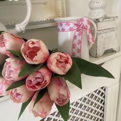 ShabbyChic  Jug with Flowers