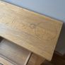 Solid Oak Hall Table Image 3