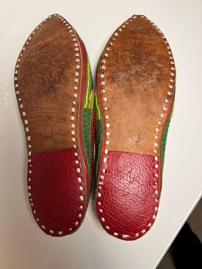Traditional Handmade Indian Jutti Sandals