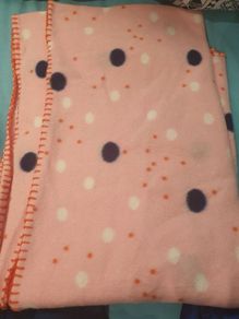 cheap pink single cute blanket