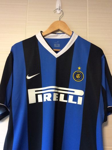 Inter Milan Jersey. Season 2006/2007. Official Nike Home Jersey. Authentic Original From 2006. Not A Modern Day Remake.