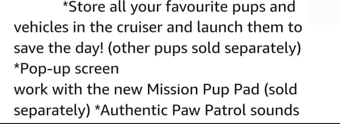 Paw Patrol ; Mission cruiser (251)