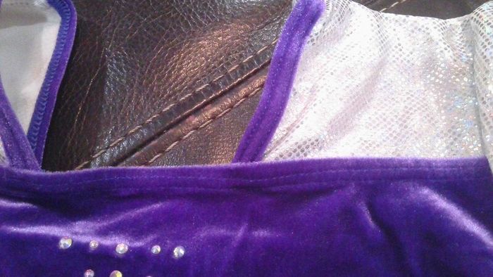 Three leotards for gymnastics