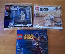 Lego star wars polybag minifigures