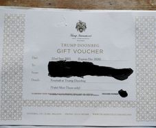 4-Ball Golf Voucher  Doonbeg Trump International