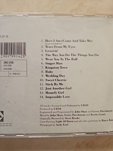 UB40  CD - Labour Of Love II